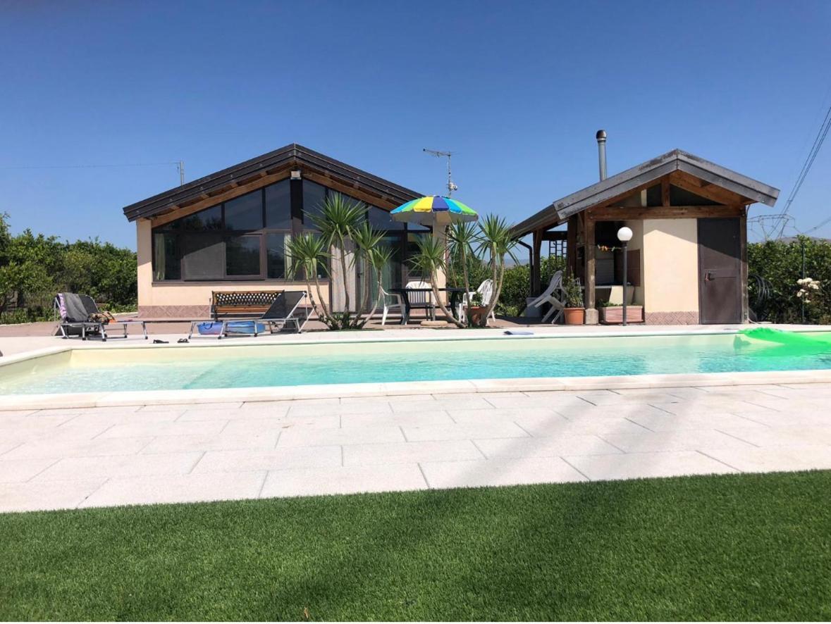 Chalet Con Piscina Βίλα Centuripe Εξωτερικό φωτογραφία